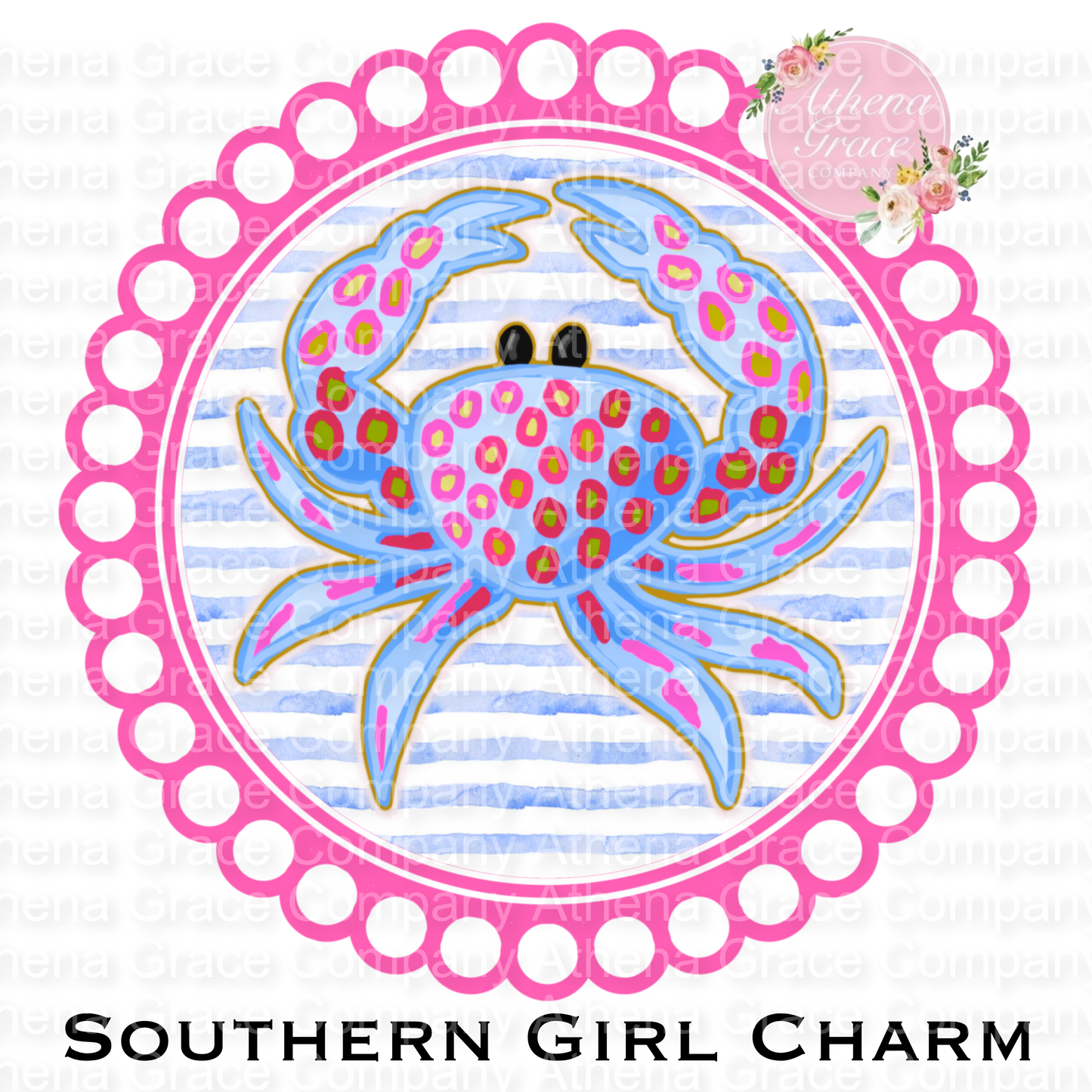 Southern charm Crab DTF
