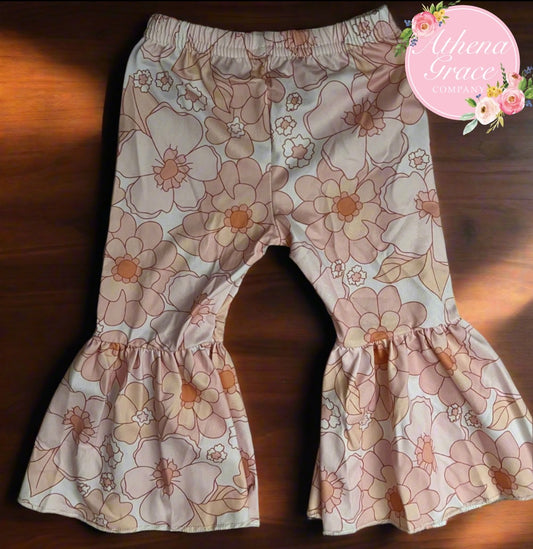 Flower bell bottoms