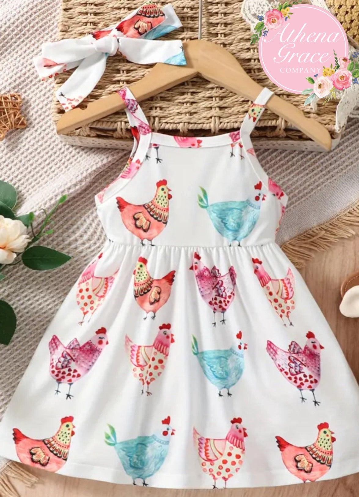 White Chicken Dress
