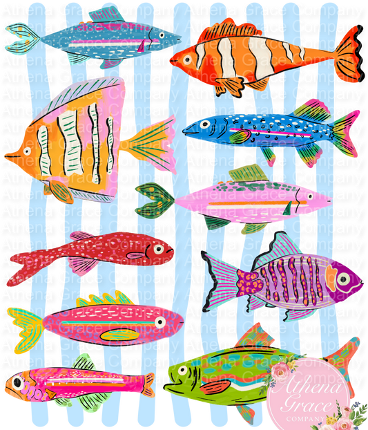 Lots of Fishy’s DTF