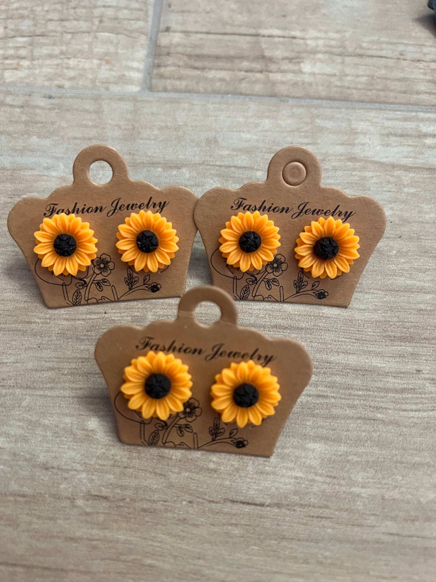 Sunflower Studs