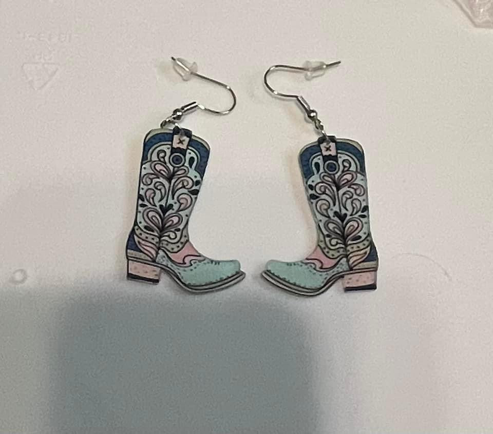 Boot earrings