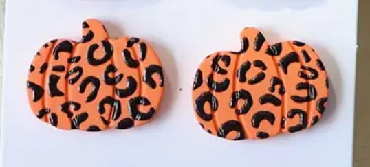 Pumpkin Earrings