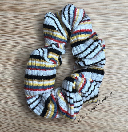 Striped Scrunchies