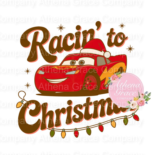 Racin to Christmas DTF