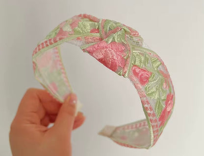 Embroidery Lace Headband
