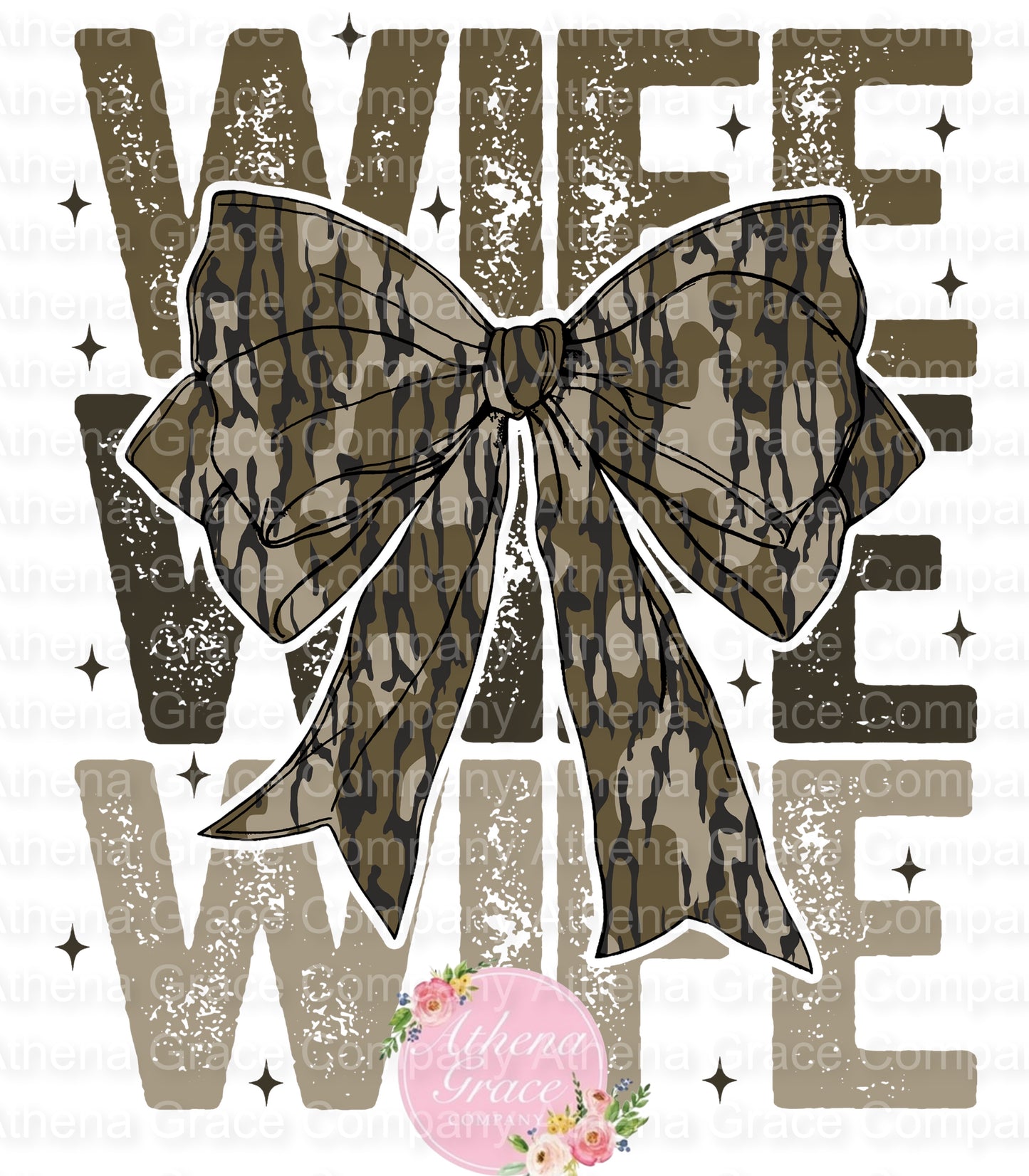 Camo Wife DTF