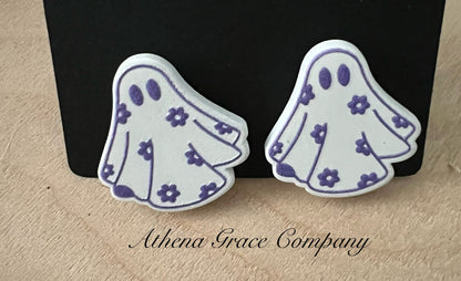 Mini Ghost Earrings