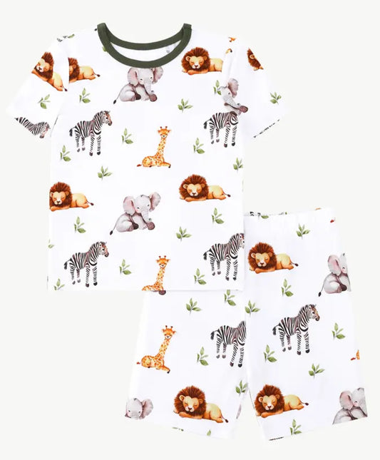 Zoo Pajamas Set