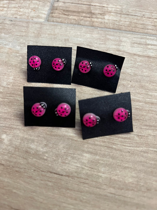 Ladybug studs