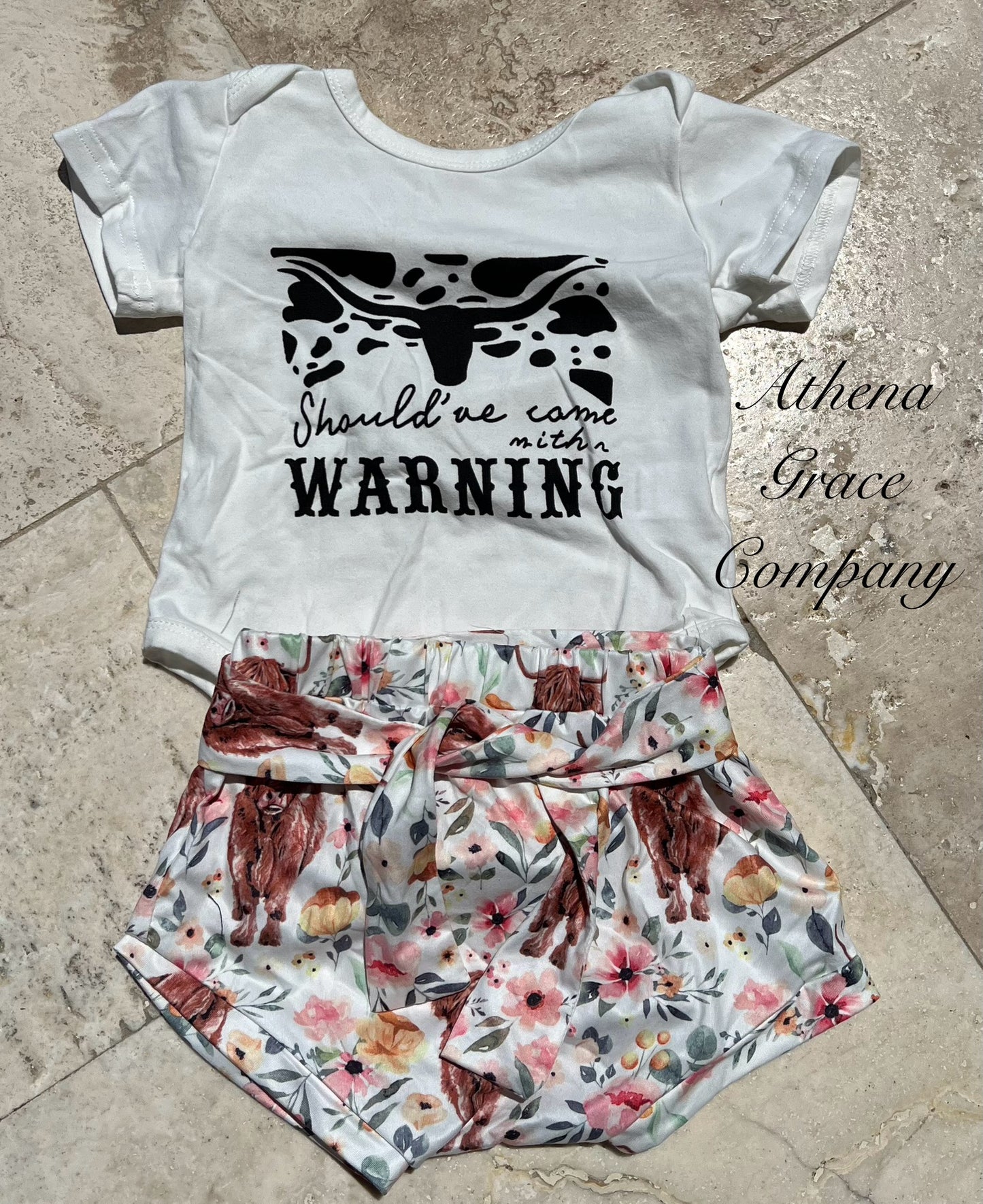 Warning Baby Set