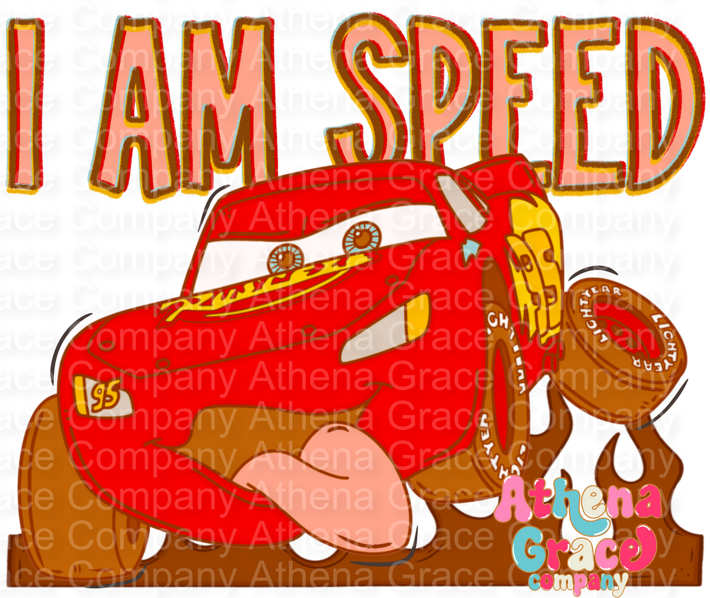 I Am Speed DTF
