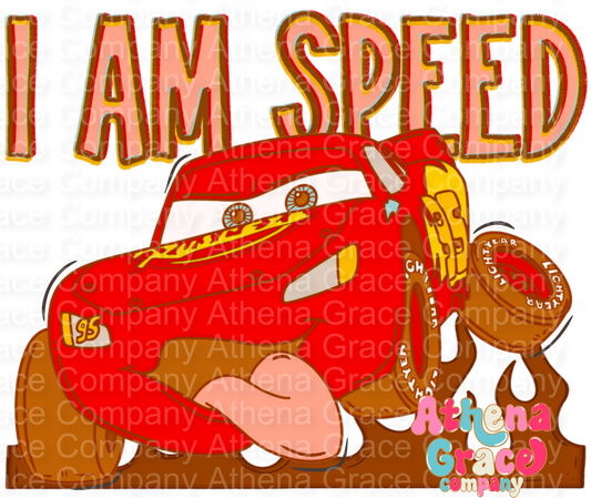 I Am Speed DTF