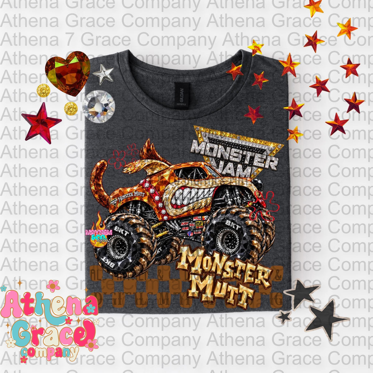 Monster Mutt Monster Jam Sparkling