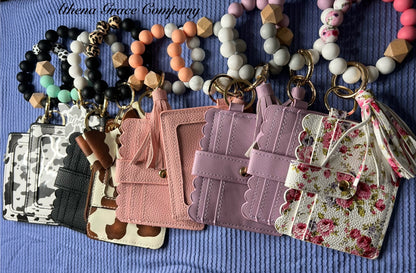 Wallet Beaded Wristlets