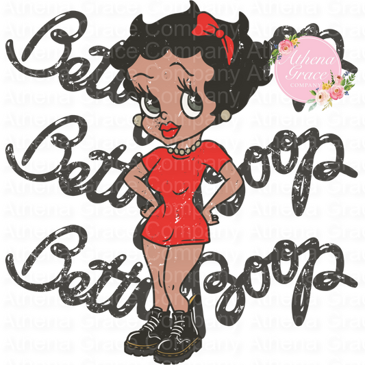 Betty Boop DTF
