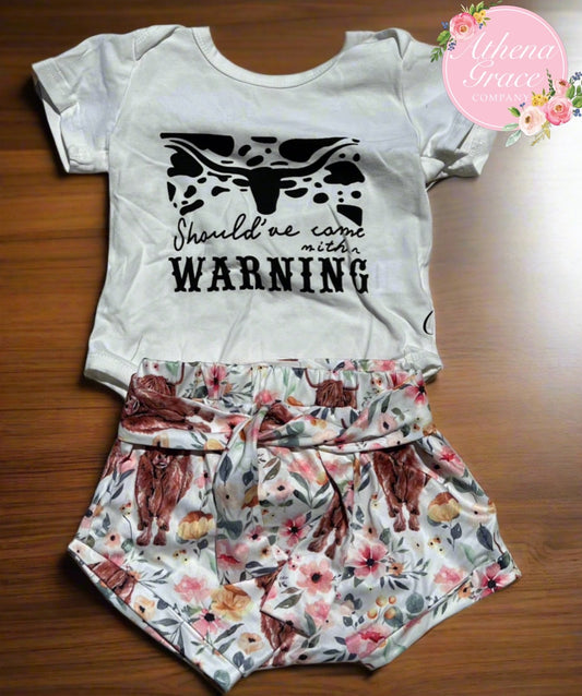 Warning Baby Set