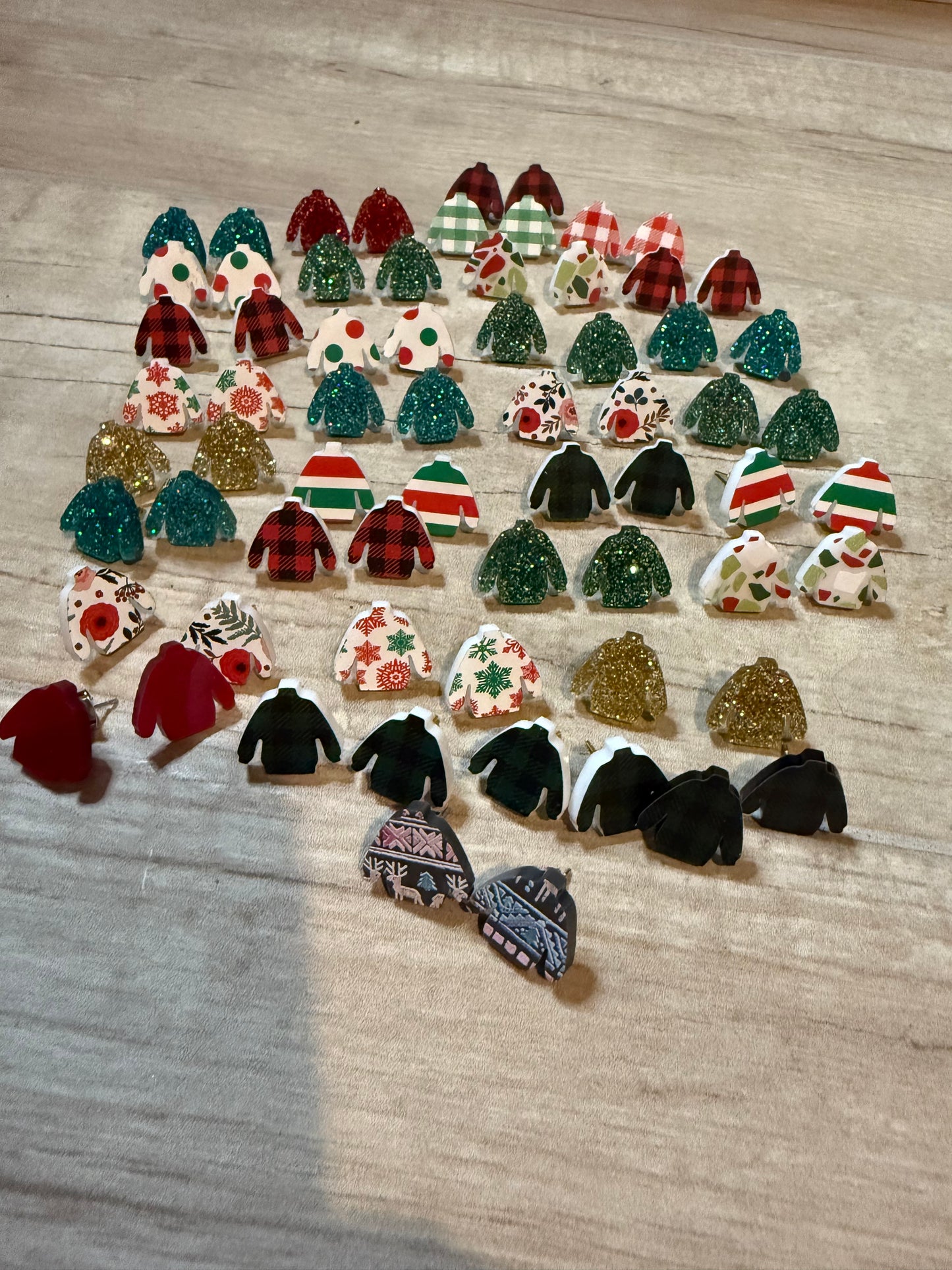 Christmas Acrylic Earrings