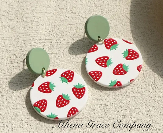 Strawberry Earrings