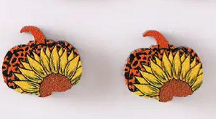 Pumpkin Earrings