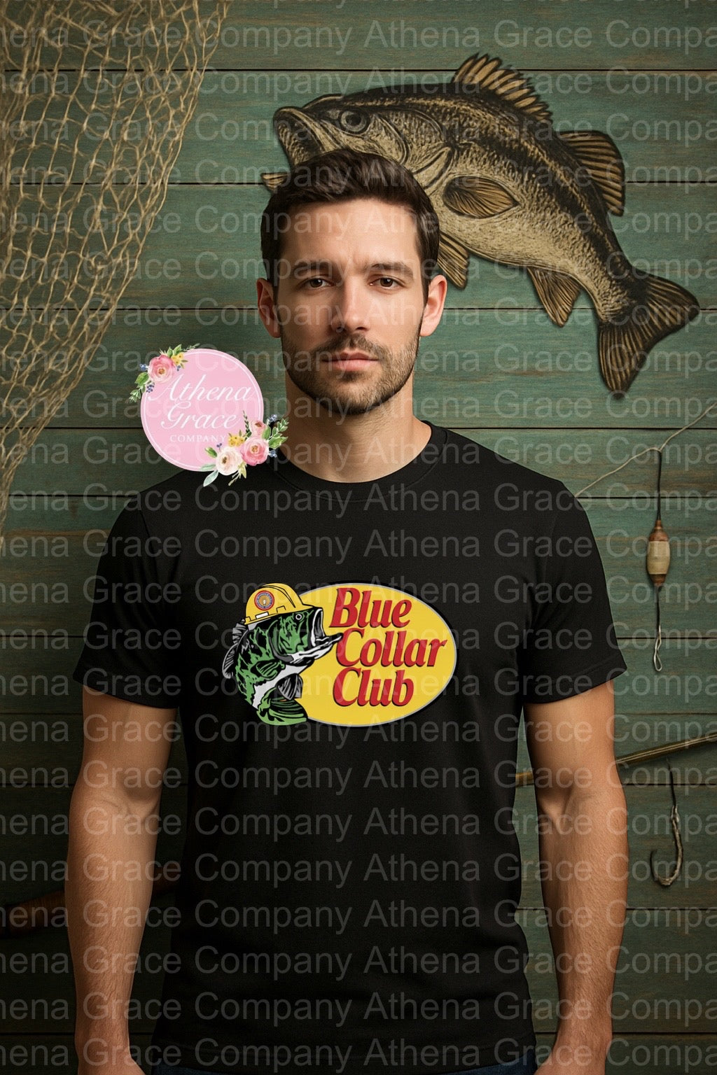 Blue Collar Fish Electrician