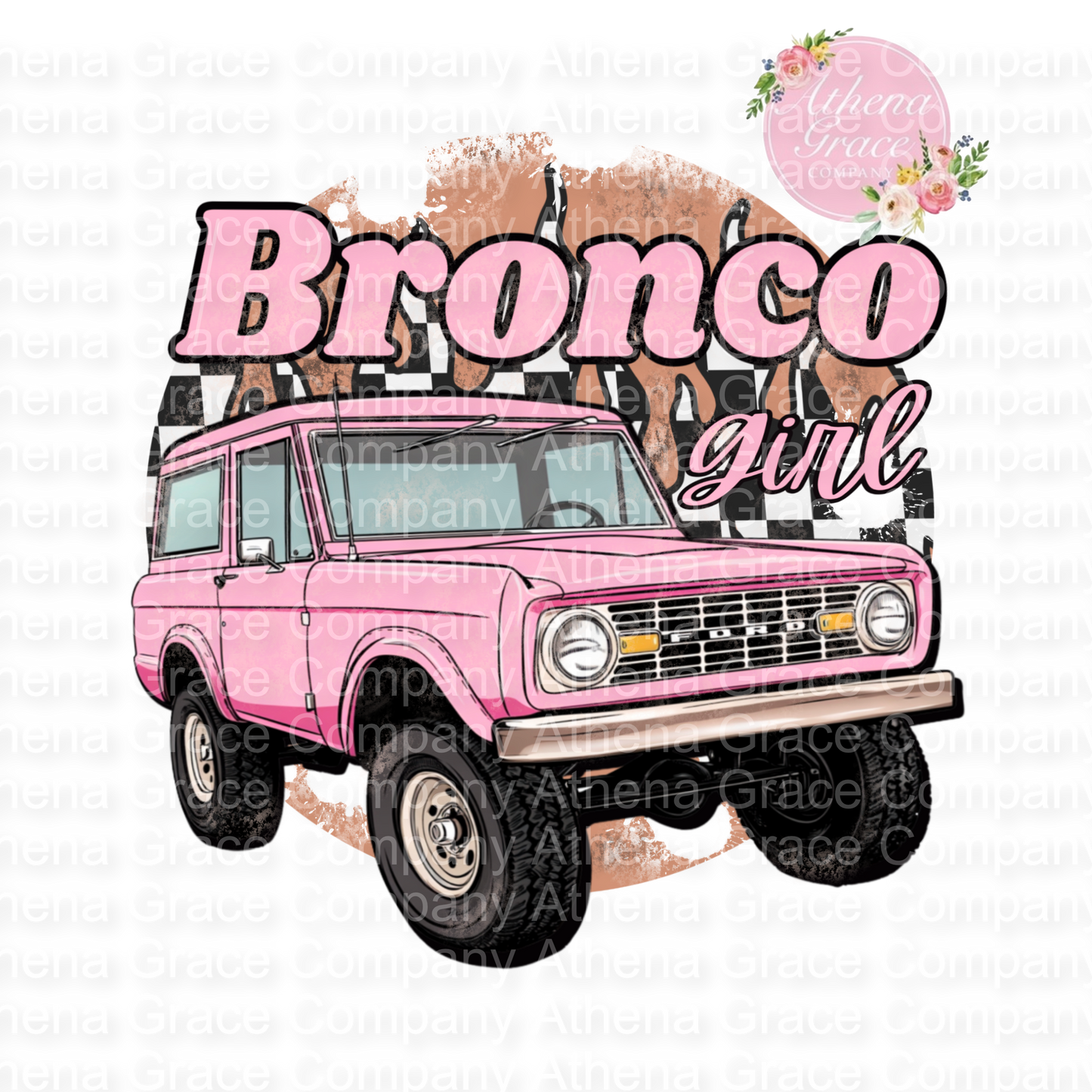 Bronco Girl DTF