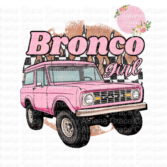 Bronco Girl DTF