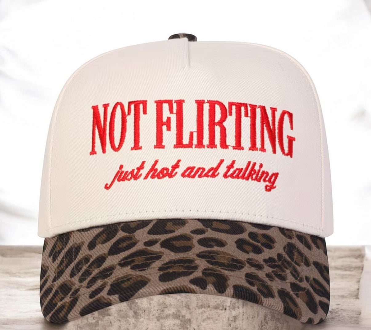 Not Flirting Hat