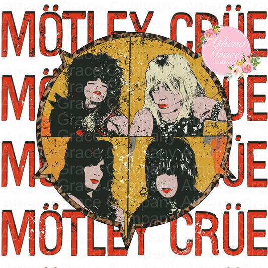 Motley Crue DTF