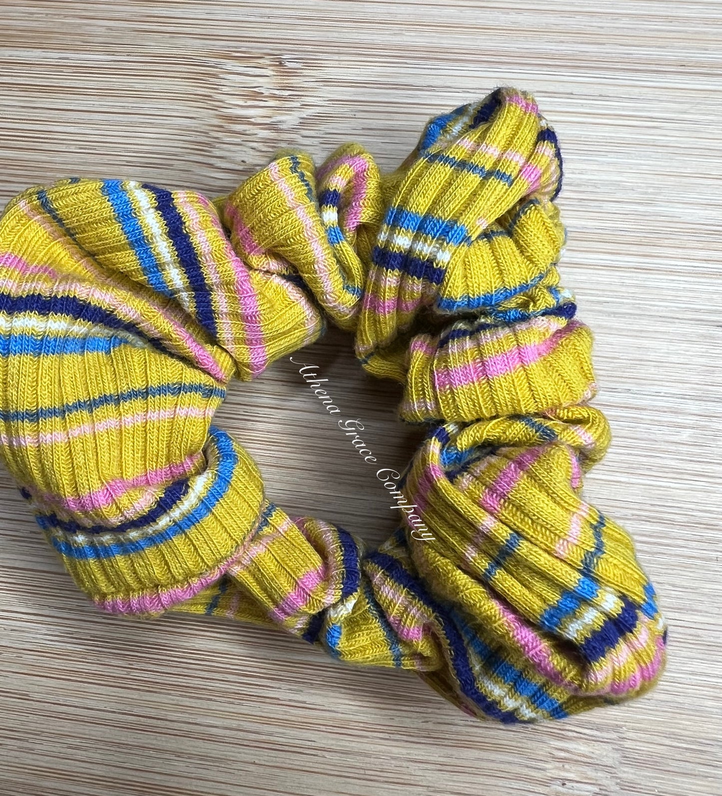 Striped Scrunchies