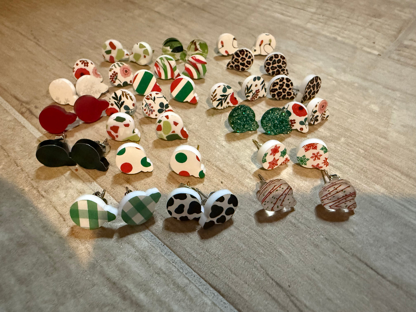 Christmas Acrylic Earrings