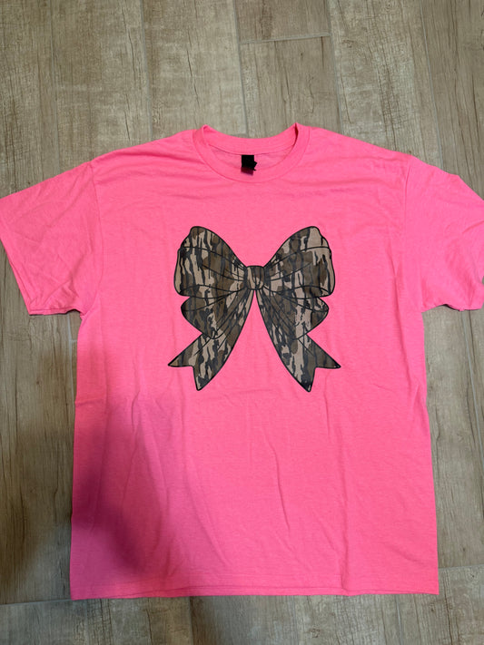 Camo Bow Tee