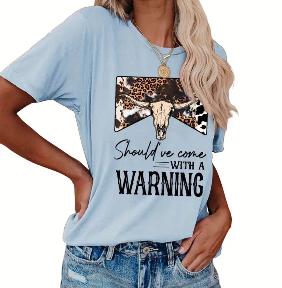 Warning Tee