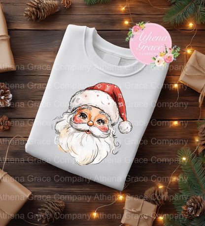 Red and Boujee Santa