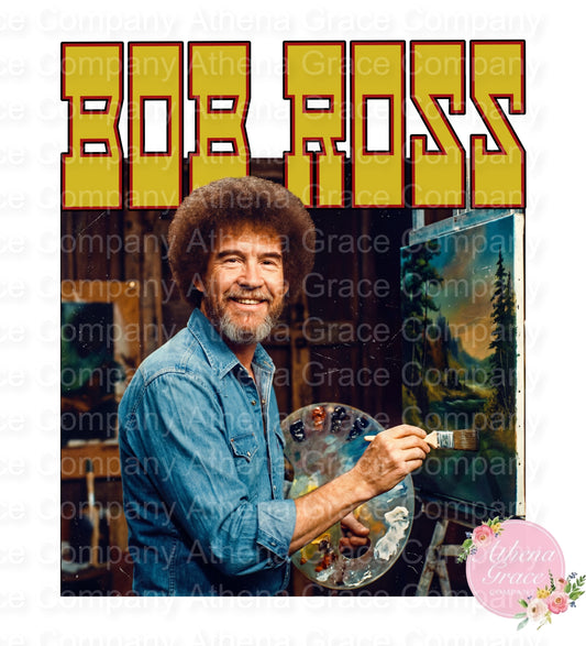 Bob Ross DTF