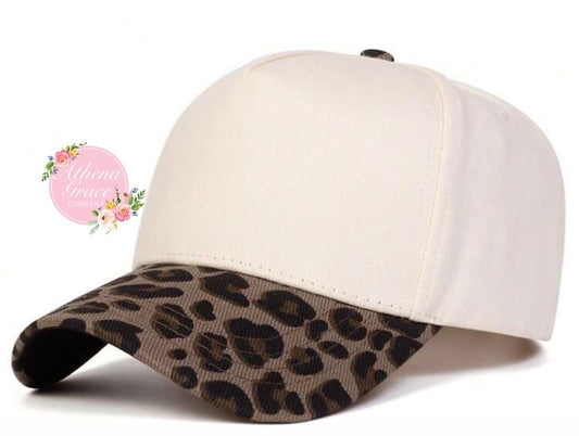 Cheetah Brim Hat