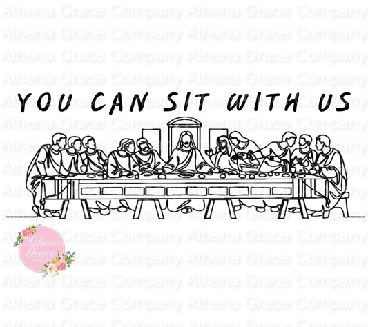 You Can Sit Here DTF