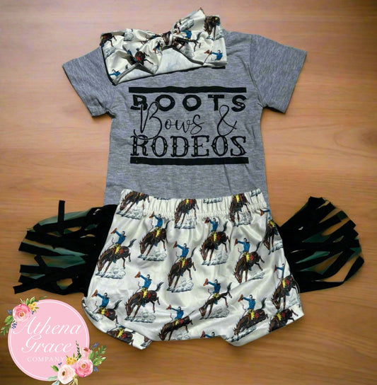 Boots Bows & Rodeos Set