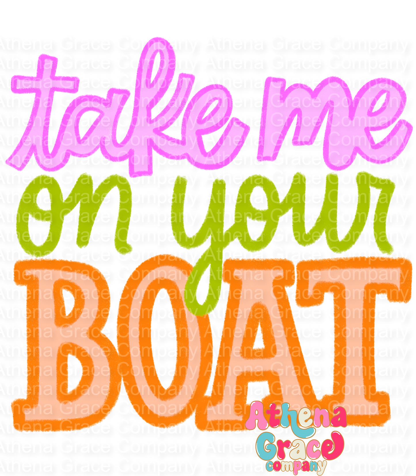 Take Me On Your Boat DTF