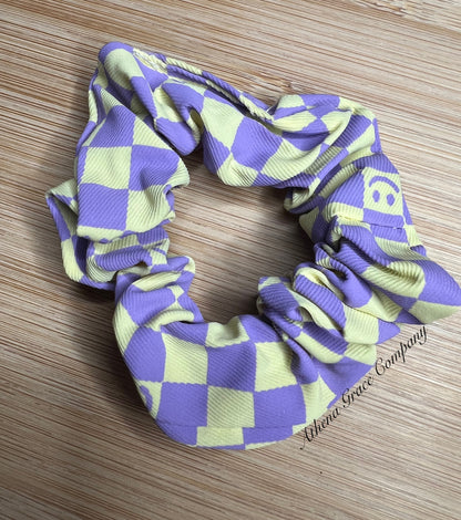 Checkered Scrunchies