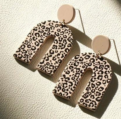 Cheetah print Earrings