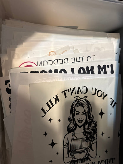 Mystery Screen Prints