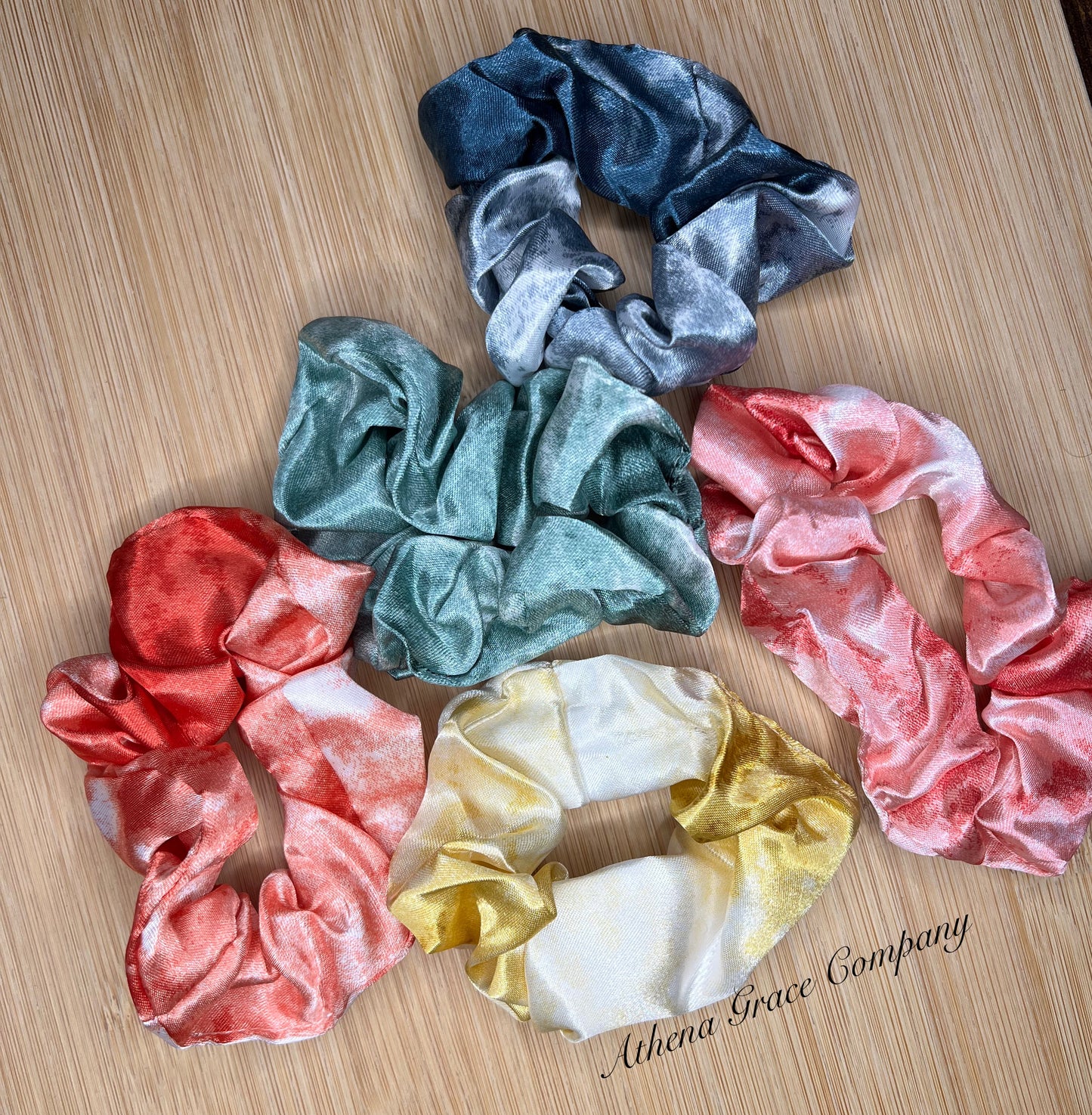 Tye Dye Scrunchies