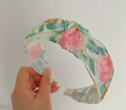Embroidery Lace Headband