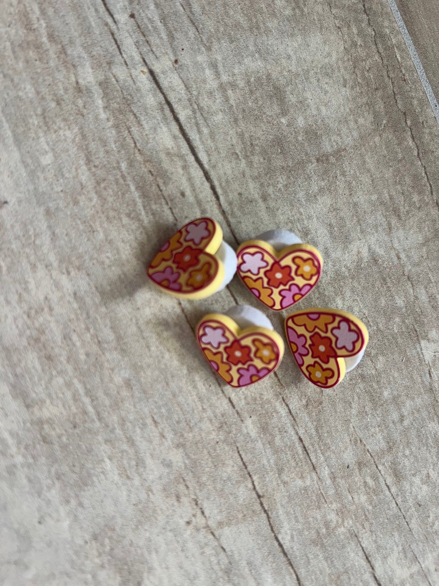 Hippy Heart Studs