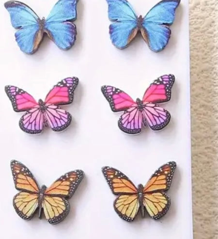 Butterfly earrings