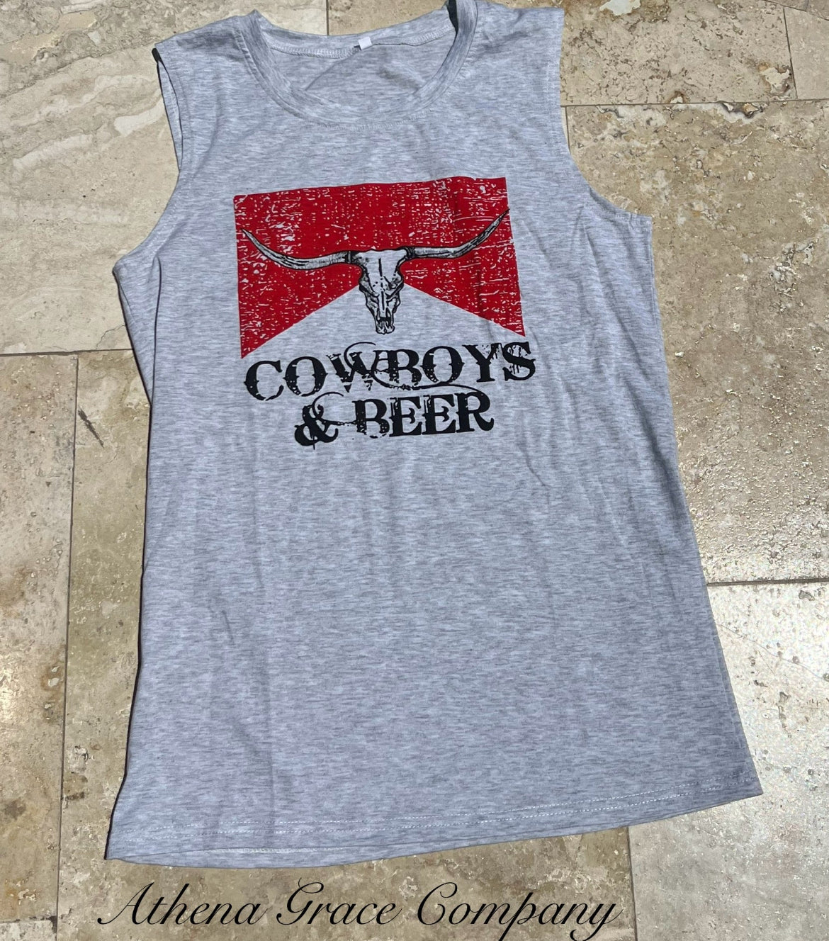 Cowboys & Beer Tee