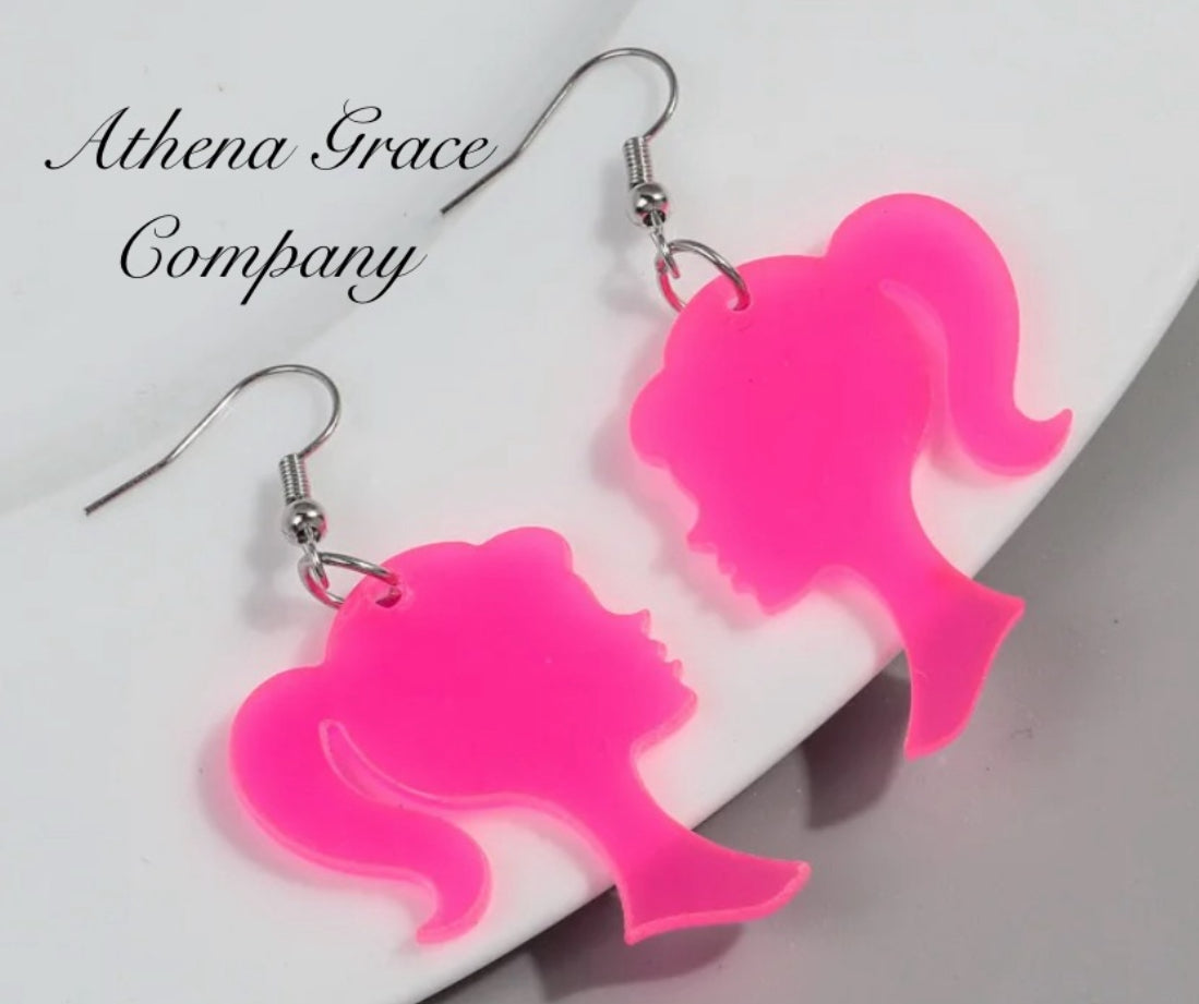 Barbie girl 2 earrings