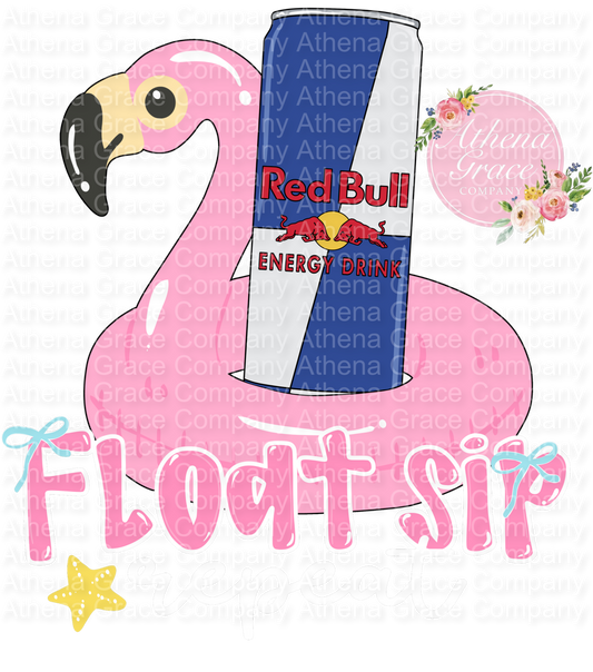 Redbull Float & Sip DTF