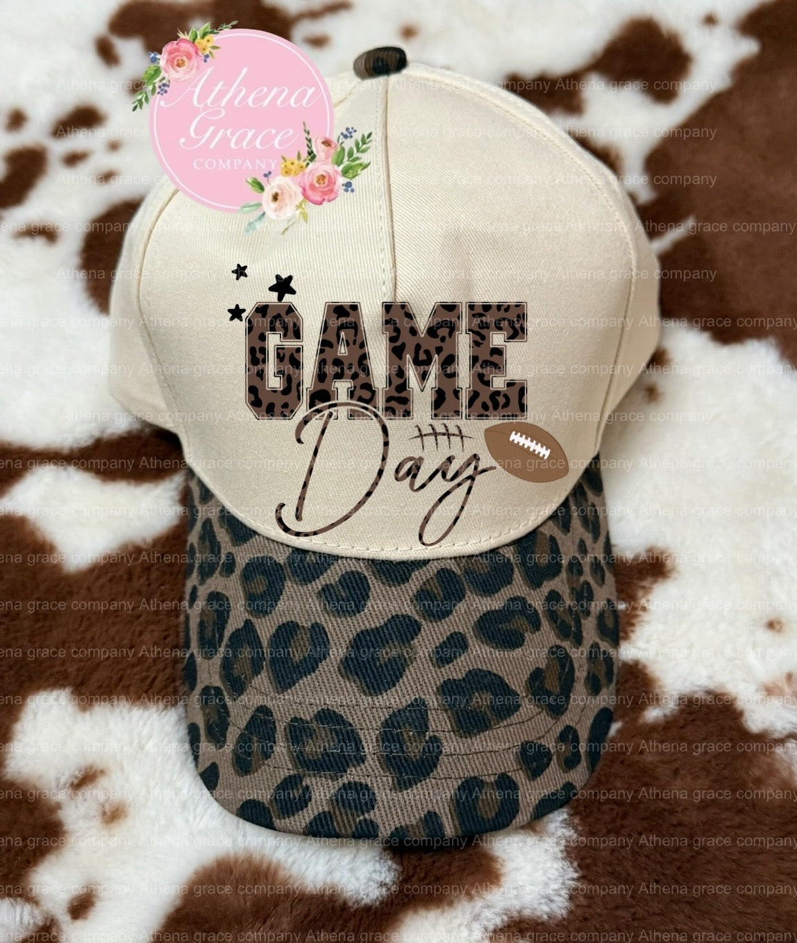 Game Day Cheetah Hat